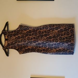 Forever 21 lace look sheath dress